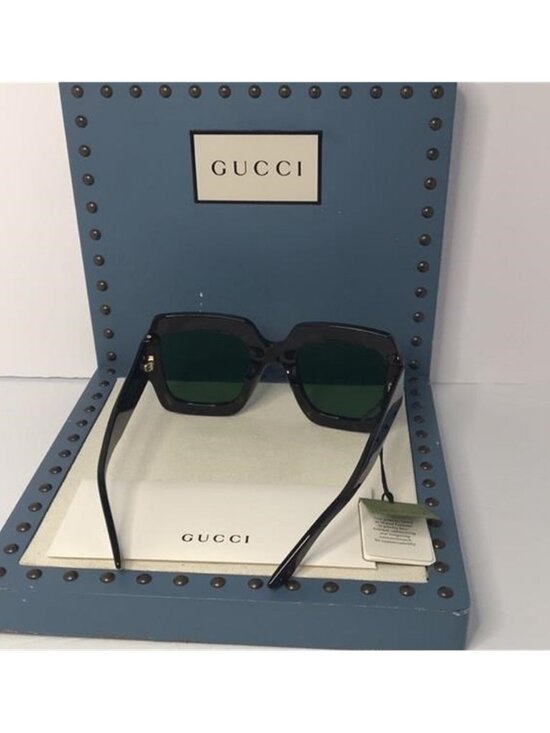 New - GUCCI GG1111S-002 53 Sunglass Unisex BIO ACETAT Sunglasses